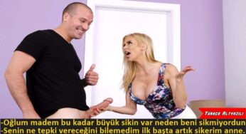 Üvey Oğlunun Sikini Gören Kadın Koca Aletin Bağımlısı Oldu