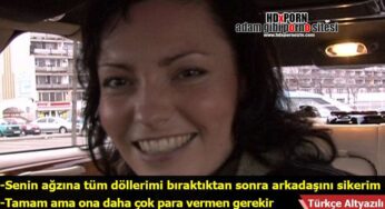 Kısa saçlı karıyı limuzinde sikiyorum