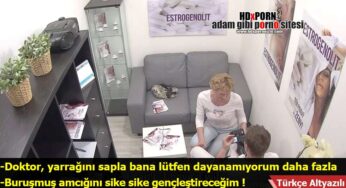 Orta yaşlı karı orgazm sorunu için doktora gidiyor